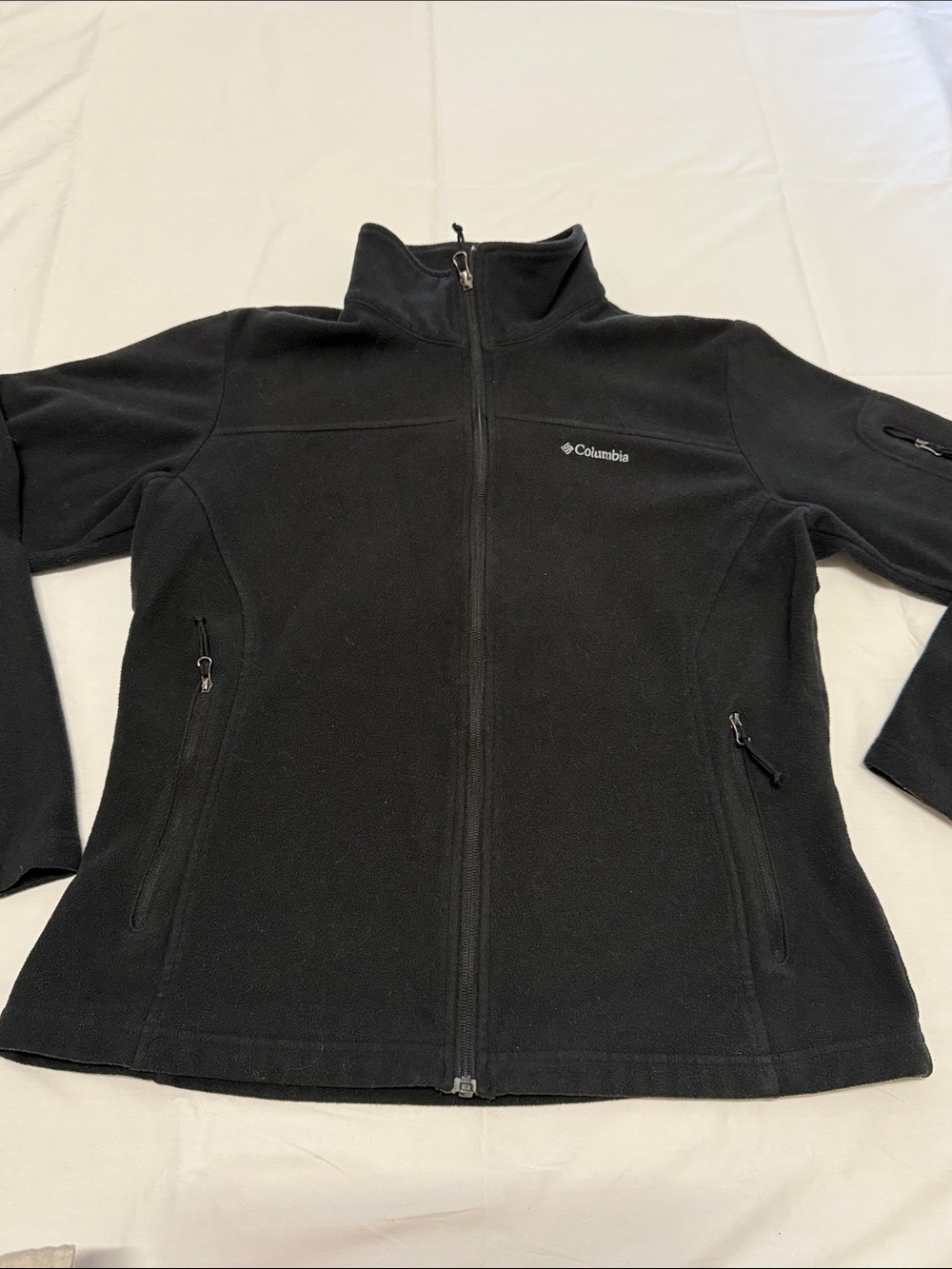 Columbia Black Full-Zip Women's Fleece Jacket